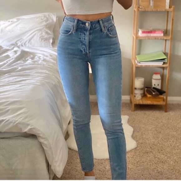 Denim Forum Yoko 25 26l High Rise Ankle 